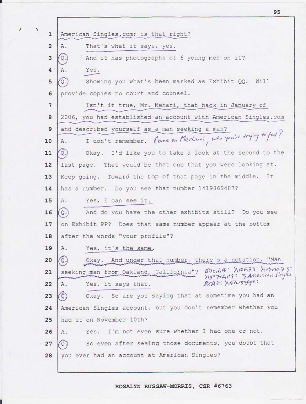 Merhawi's testimony Feb. 27, 2008