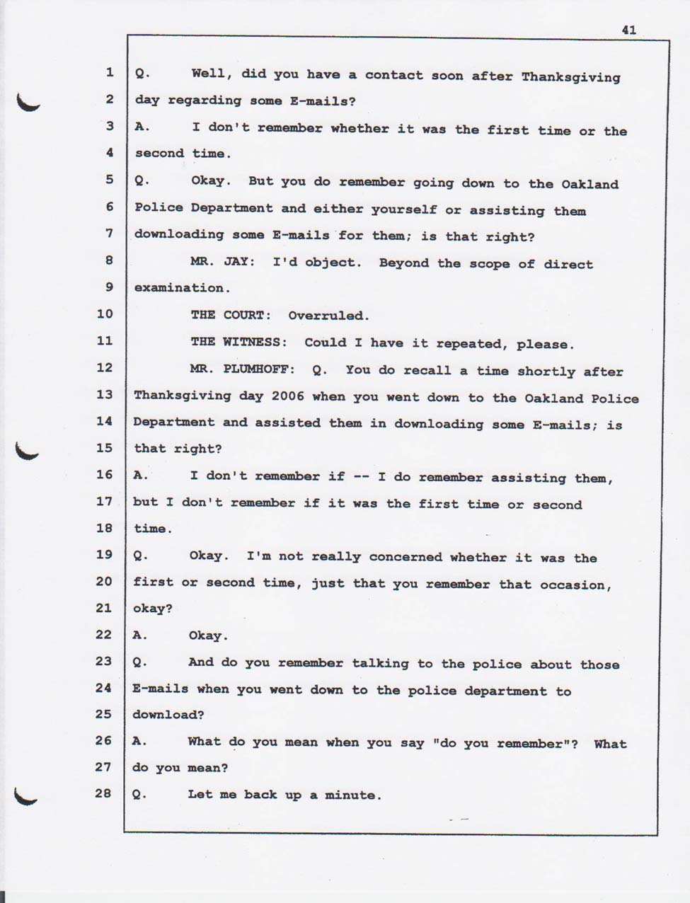 Merhawi's court testimony Feb. 01, 2008