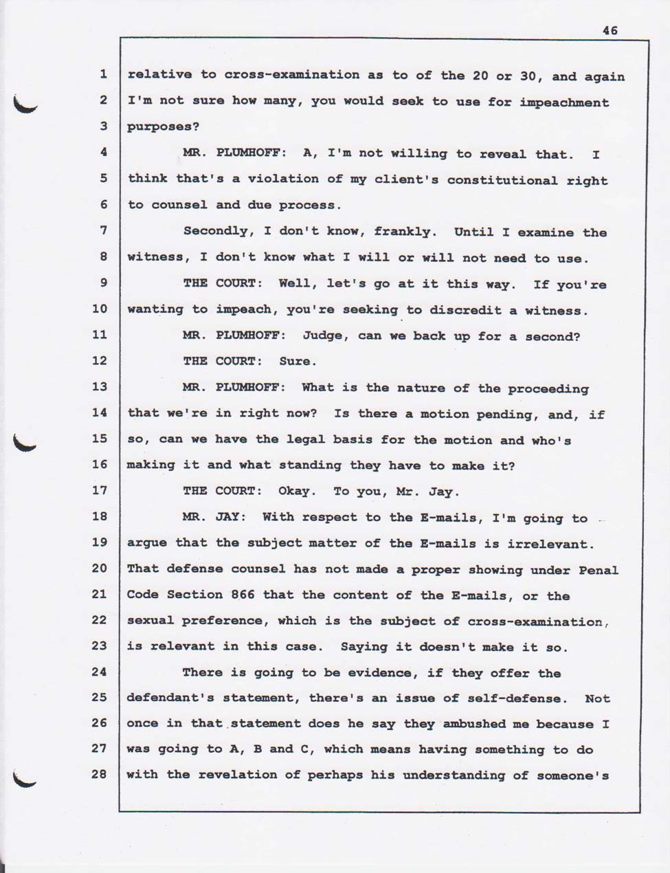 Merhawi's court testimony Feb. 01, 2008