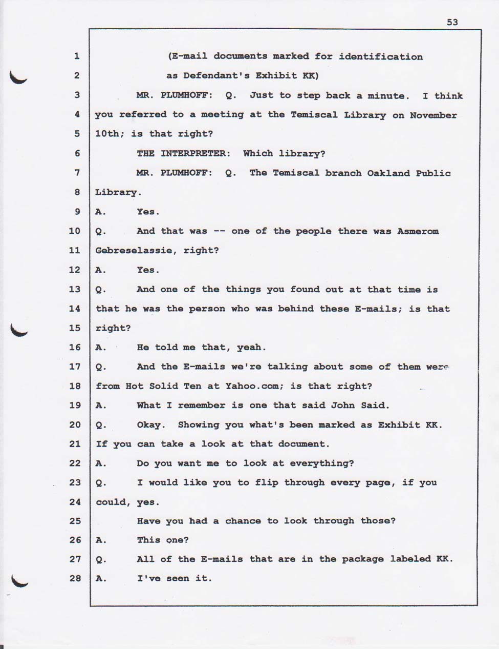 Merhawi's court testimony Feb. 01, 2008