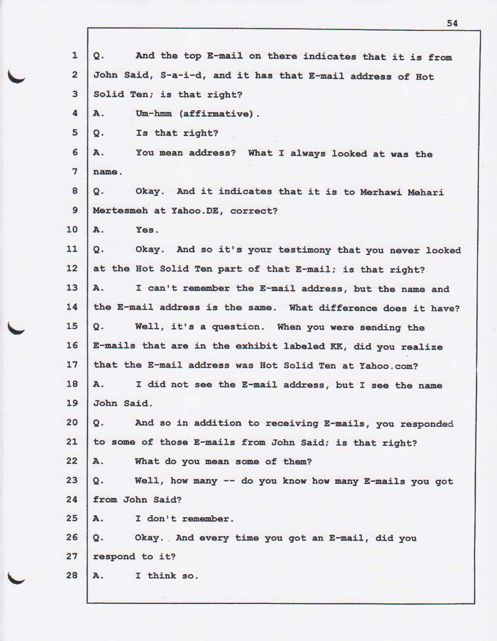 Merhawi's court testimony Feb. 01, 2008